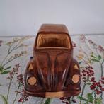 Houten Volkswagen Kever houtsnijwerk, Ophalen of Verzenden
