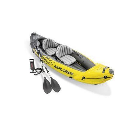 Intex explorer kayak 2 personen, Watersport en Boten, Kano's, Kajak, Twee personen, Met peddels, Ophalen