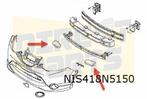 Nissan Qashqai (1/14-6/17) (J11E) demping L+R voorbumpervers, -, -, Nieuw, Bumper