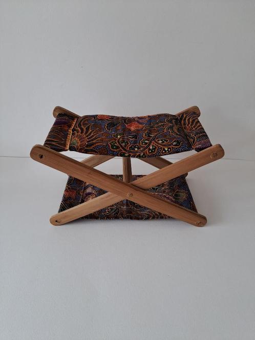 Hoofdsteun, hoofdkussen uit Indonesië, inklapbaar, Huis en Inrichting, Woonaccessoires | Wanddecoraties, Gebruikt, Ophalen of Verzenden