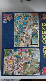 Jan van Haasteren 2x500 Puzzel, Ophalen of Verzenden, 500 t/m 1500 stukjes, Zo goed als nieuw, Legpuzzel