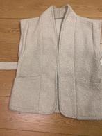 Fake bont bodywarmer beige 1 maat, Kleding | Dames, Bodywarmers, Ophalen of Verzenden, Zo goed als nieuw, Maat 38/40 (M), Beige