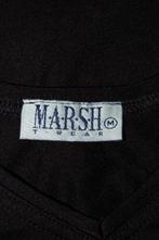 MARSH T-WEAR truitje, top, zwart, Mt. M, Maat 38/40 (M), Marsh, Lange mouw, Zo goed als nieuw