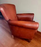 Prachtige schapenleer fauteuil, Huis en Inrichting, Fauteuils, Ophalen, Zo goed als nieuw, 75 tot 100 cm, 75 tot 100 cm