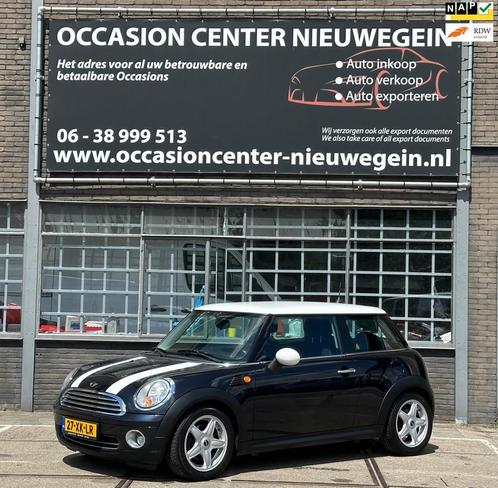 Mini Mini 1.6 Cooper Chili 2007 Zwart Airco/NWE APK/KM NAP!, Auto's, Mini, Bedrijf, Te koop, Cooper, ABS, Airbags, Airconditioning