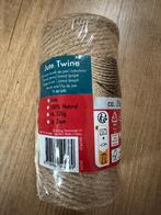 Jute touw 100% Natural 2mm 50 meter, Ophalen of Verzenden, Nieuw
