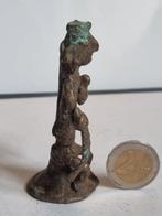 Jajarkot antiek bronze beeldje 18€ nubij klankschalen wereld, Antiek en Kunst, Antiek | Koper en Brons, Ophalen of Verzenden