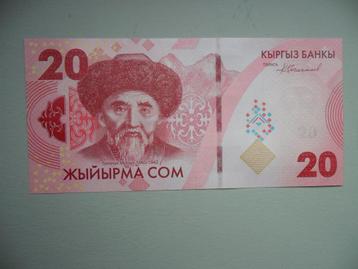 Kyrgizië #34a [2023] / 20 som UNC beschikbaar voor biedingen