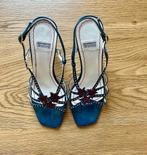 Sandalen van Ballin, Kleding | Dames, Verzenden, Zo goed als nieuw, Blauw, Sandalen of Muiltjes
