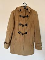 Benetton S beige houtje touwtje jas capuchon rits, Benetton, Beige, Ophalen of Verzenden, Maat 36 (S)