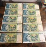 10x 50.000 Joegoslavië Dinar biljetten, Postzegels en Munten, Bankbiljetten | Europa | Niet-Eurobiljetten, Setje, Ophalen of Verzenden