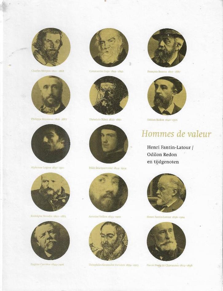Henri Fantin-Lantour Hommes De Valeur, Boeken, Kunst en Cultuur | Beeldend, Zo goed als nieuw, Overige onderwerpen, Ophalen of Verzenden