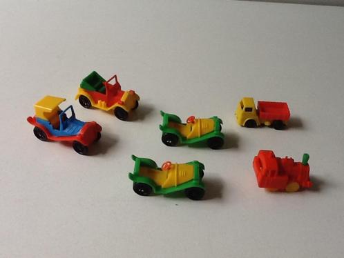 6 x Vintage Hard Plastic Auto Made in Germany, Antiek en Kunst, Antiek | Speelgoed, Ophalen of Verzenden