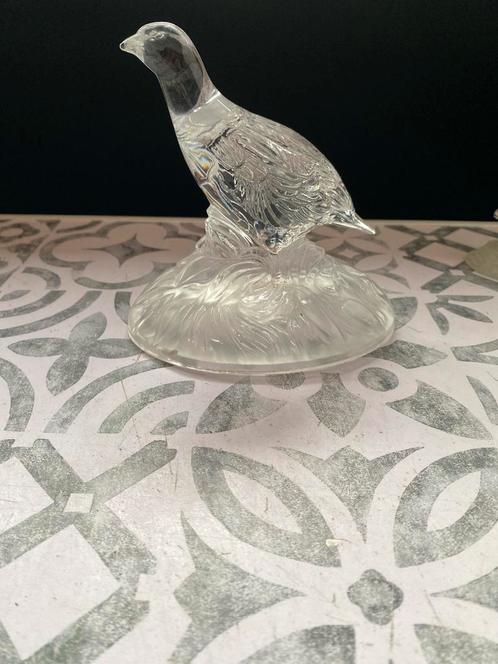 Parelhoen- glazen beeld - kristal - nochris 2.0 st anna, Antiek en Kunst, Antiek | Glas en Kristal, Ophalen