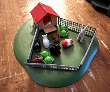 Playmobil cavia en konijnenverblijf beschikbaar voor biedingen