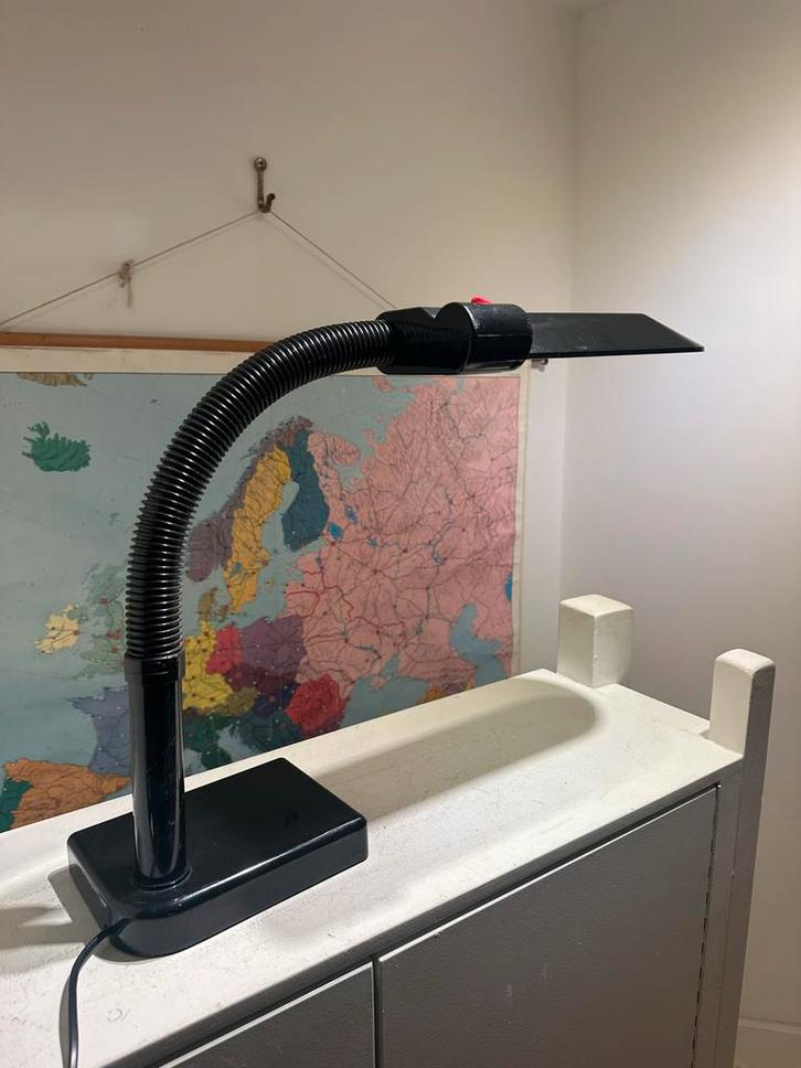 Vintage Sylvania Classe 2 Bureaulamp - Jaren 80, Huis en Inrichting, Lampen | Tafellampen, Gebruikt, Minder dan 50 cm, Kunststof