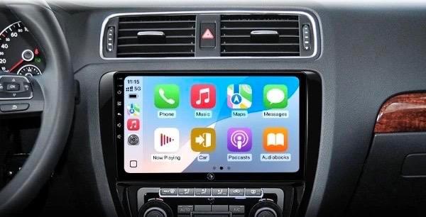 Volkswagen Jetta 6 CarPlay & Android Auto retrofit, Auto diversen, Autoradio's, Nieuw, Ophalen