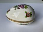 Herend Hungary 1839, dekseldoosje in eivorm, bloemen, 6053, Antiek en Kunst, Antiek | Porselein, Ophalen of Verzenden