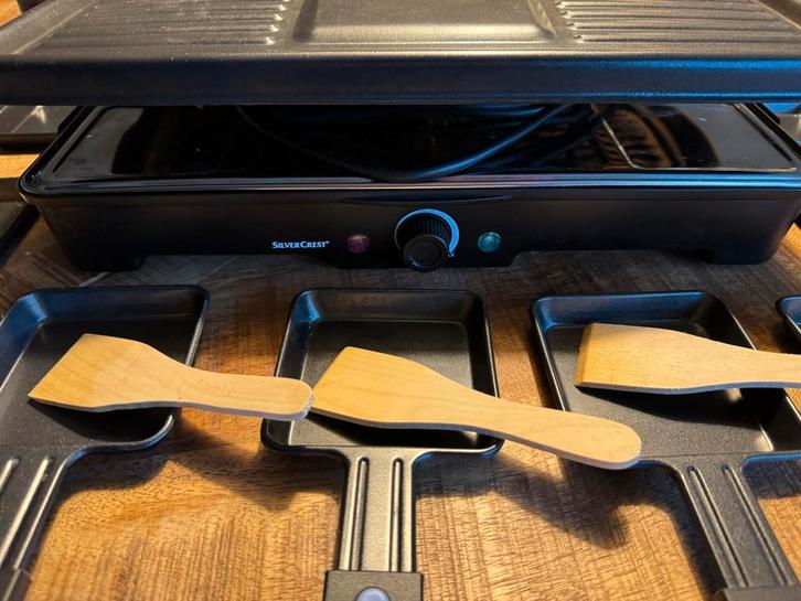 Gourmetstel / Raclette toestel voor 8 personen, Witgoed en Apparatuur, Gourmetstellen, Gebruikt, 8 personen of meer, Ophalen