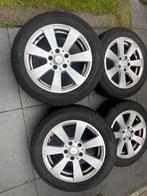 Mercedes velgen met goodyear 4seasons banden, Gebruikt, 16 inch, Banden en Velgen, Personenwagen