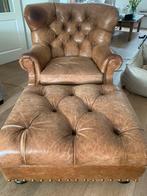 Ralph Lauren Home stoel en footstool, Gebruikt, Eenpersoons, Ophalen