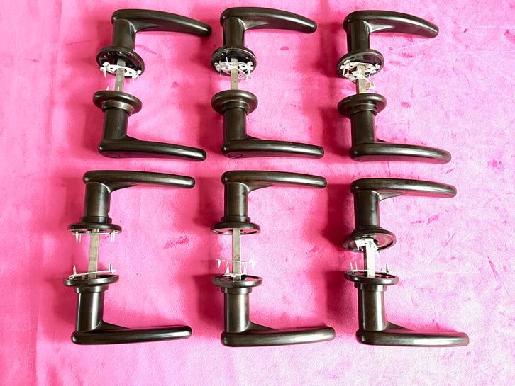 Bakelieten deurklinken, deurkrukken, klinken, klink nr 51 A, Antiek en Kunst, Curiosa en Brocante, Ophalen of Verzenden