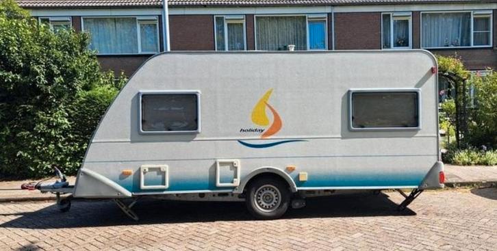 Eifelland Holiday 5-persoons caravan met mover & voortent, Caravans en Kamperen, Caravans, Particulier, Ophalen