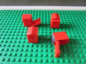 L166,4 LEGO *NIEUW* BRIEVENBUS, ROOD, MET KLEP beschikbaar voor biedingen