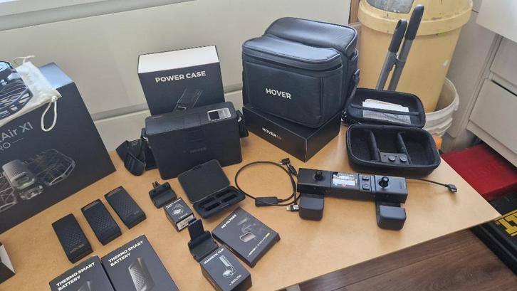 gaat u op skie vakantie en zoekt u een hover x1 pro, Audio, Tv en Foto, Drones, Zo goed als nieuw, Drone met camera, Ophalen