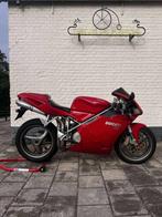 Ducati 748 S Biposto Sport Motorfiets | 2000 | 60.657 KM, Motoren, Motoren | Ducati, 2 cilinders, Bedrijf, Ap.deroue@planet.nl