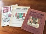 Leesboekjes WG vd Hulst 1923 / 1954 en 1962 - deel 1/3/7, Antiek en Kunst, Antiek | Boeken en Bijbels, Ophalen of Verzenden, W.G. van de Hulst