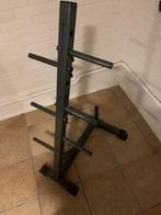 opbergrek halterschijven, Sport en Fitness, Fitnessmaterialen, Ophalen, Gebruikt, Overige typen