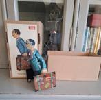 Paya Spanje Man met koffer blikken speelgoed., Antiek en Kunst, Antiek | Speelgoed, Ophalen of Verzenden