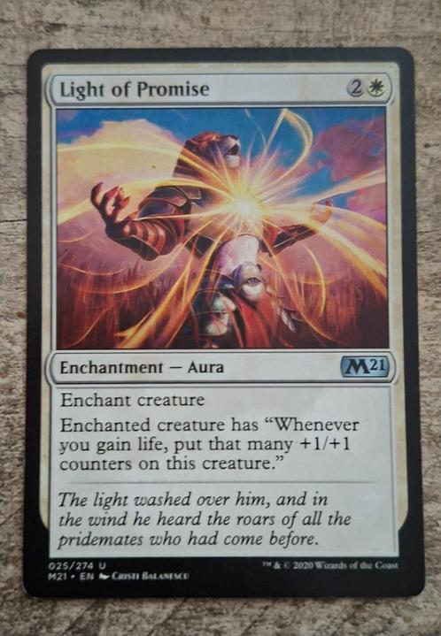 Light of Promise - Magic the Gathering, Hobby en Vrije tijd, Verzamelkaartspellen | Magic the Gathering, Gebruikt, Losse kaart