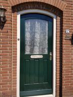 houtsoort meranti, nemef veiligheidsslot, Ophalen, Gebruikt, 80 tot 100 cm, Buitendeur