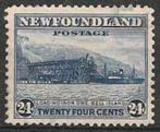 Schip uit Newfoundland No.191 C O. ADV. no.1 W., Postzegels en Munten, Verzenden, Gestempeld, Overige thema's