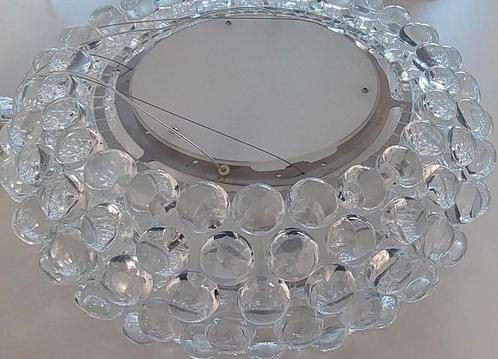 Foscarini Caboche medium hanglamp, Huis en Inrichting, Lampen | Hanglampen, Zo goed als nieuw, Minder dan 50 cm, Kunststof, Metaal