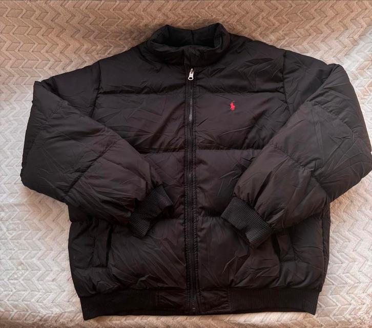 Polo Ralph Lauren Reversible Jacket L/XL, Kleding | Heren, Jassen | Winter, Zo goed als nieuw, Maat 52/54 (L), Zwart, Ophalen of Verzenden