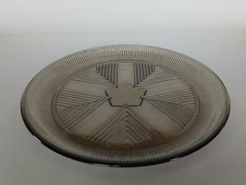 Serveerschaal Schaal Persglas Frankrijk Arcoroc Vintage beschikbaar voor biedingen