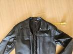 Echte leer jas maat M, Ophalen of Verzenden, Zo goed als nieuw, Maat 48/50 (M), Zwart