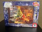 Schmidt 1000 stukjes puzzel Kerst, Ophalen of Verzenden, 500 t/m 1500 stukjes, Zo goed als nieuw, Legpuzzel