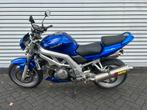 Suzuki SV1000 2003 blauw Akrapovič naked supersport, Motoren, 2 cilinders, Sportuitlaat, Motorrijbewijs A, Particulier