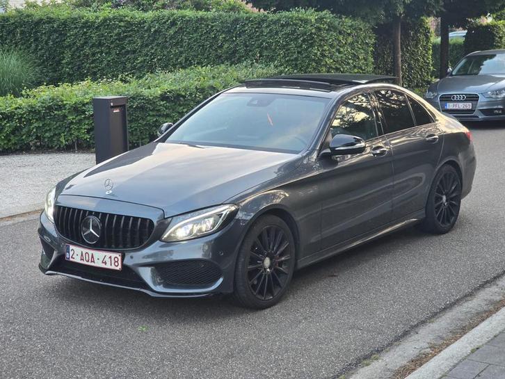 Mercedes C klasse 220 CDI Pano AMG Pakket full, Auto's, Mercedes-Benz, Bedrijf, C-Klasse, Diesel, Euro 6, Sedan, Automaat, Zwart
