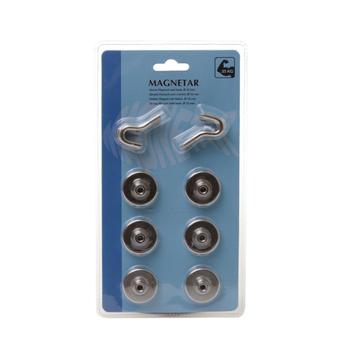 Haakmagneetjes - Magnetar - 25KG - 6 stuks - ophanghaakjes beschikbaar voor biedingen