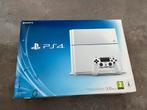 Playstation 4 (wit) 500GB met 1 controller en veel spellen, Ophalen, Gebruikt