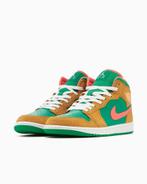 Nike Air Jordan 1 mid Wheat Watermelon BRS 44,5 nieuw, Ophalen, Overige kleuren, Nike, Nieuw