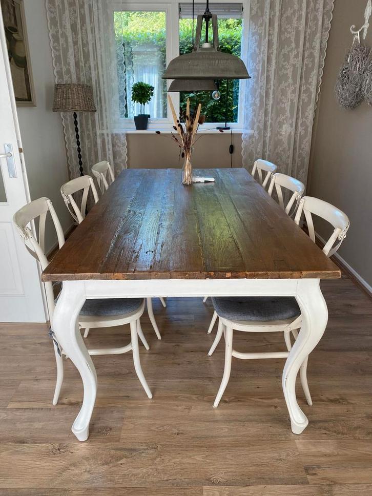 Complete eethoek, Huis en Inrichting, Complete eetkamers, Zo goed als nieuw, Ophalen