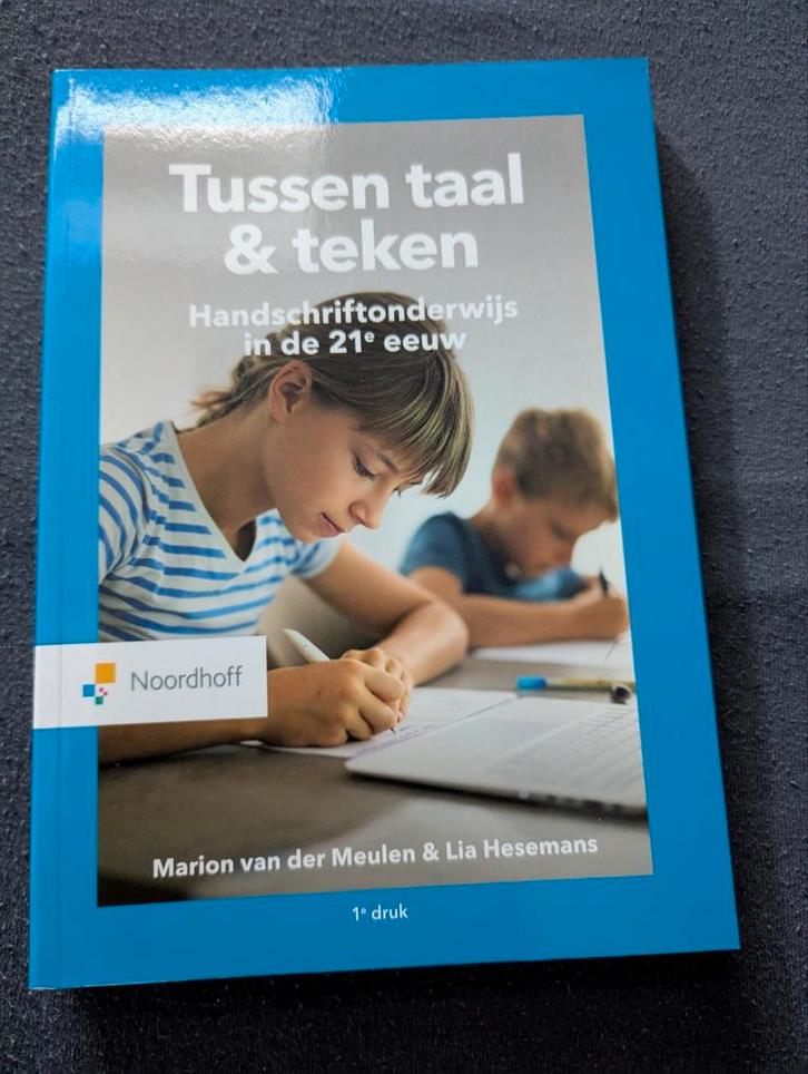 Marion van der Meulen - Tussen Taal & teken, Boeken, Wetenschap, Zo goed als nieuw, Ophalen of Verzenden