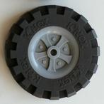 K'NEX Onderdelen | Groot Wiel (Grijs/Zwart) voor Auto/Truck, Ophalen of Verzenden, Zo goed als nieuw, K'nex