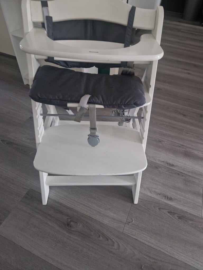Hauck kinderstoel met stoelverkleiner, Kinderen en Baby's, Kinderstoelen, Ophalen of Verzenden, Gebruikt, Meegroeistoel, Gordel(s)